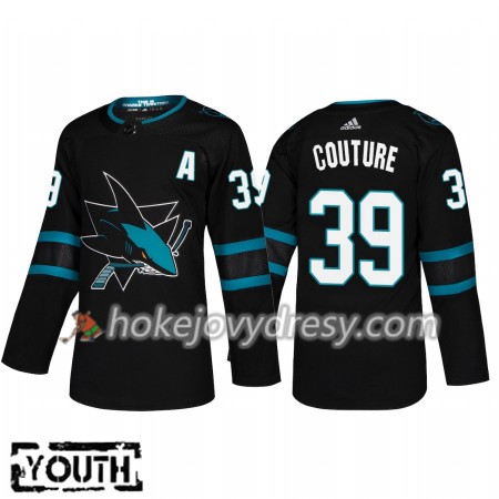 Dětské Hokejový Dres San Jose Sharks Logan Couture 39 Alternate 2018-2019 Adidas Authentic
